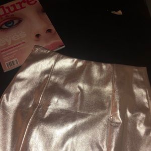 Metallic Guess Mini Skirt